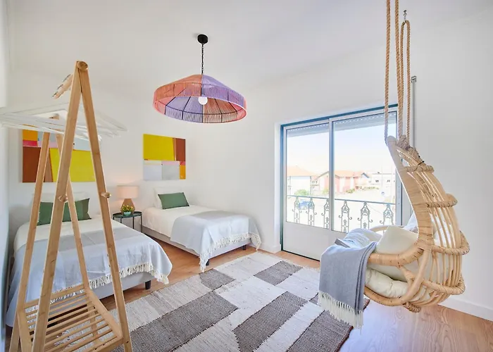 Vieira House With Sea View Апартаменты Виейра-де-Лейрия