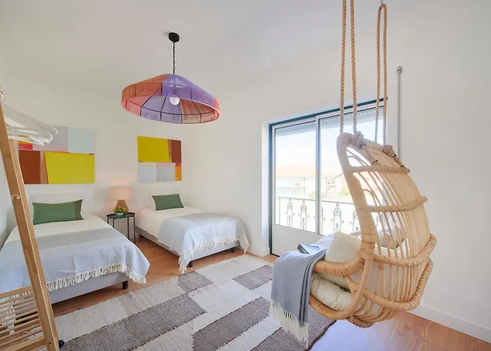 Vieira House With Sea View Апартаменты Виейра-де-Лейрия