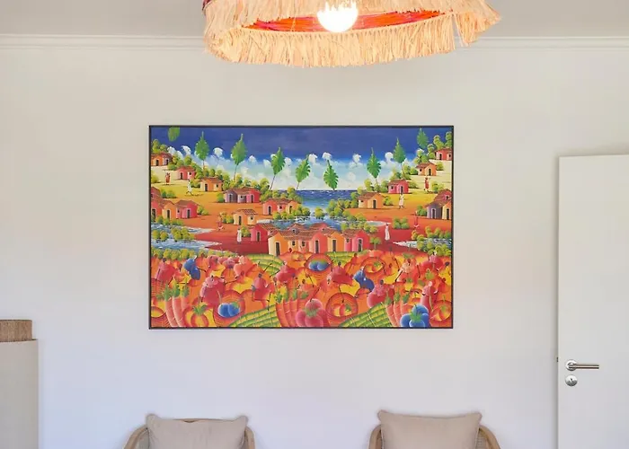 Vieira House With Sea View Апартаменты Виейра-де-Лейрия